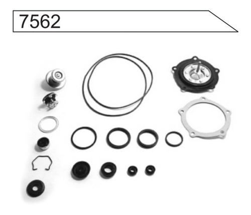 Imagen 2 de 2 de Kit Reparación Servo Freno Bendix Super Dodge 400 - Xx 7562