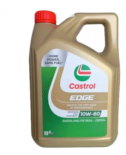comprar Castrol Edge 10w60 Sintético 4l Bidón.