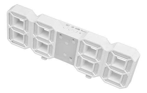 Reloj Led Digital De Pared Con Pantalla De Temperatura De Di