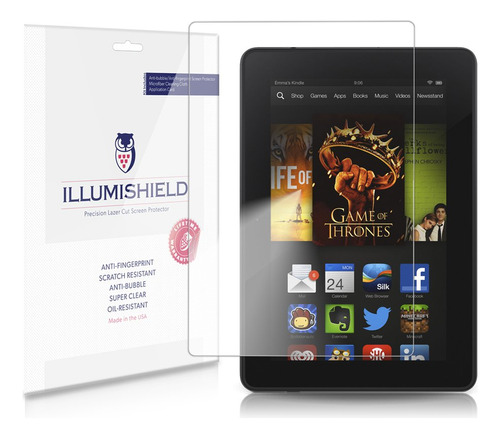 Illumishield  Kindle Fire Hd 7 2nd Generation Protector Lcd