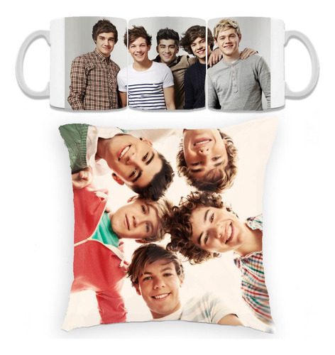 Taza De One Direction Regalo Louis Harry Nial Zyan 30x30 Set