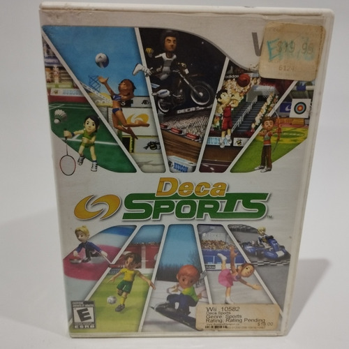 Deca Sports Juego Original Para Nintendo Wii 2008 Hudson 