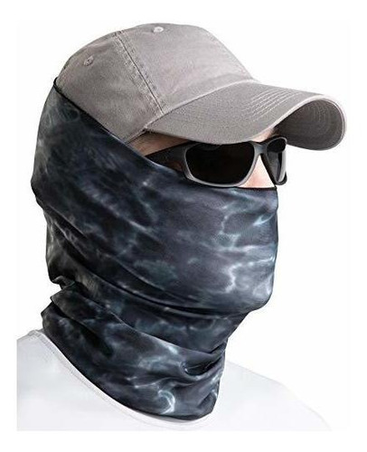 Diseño Acuático Pesca Máscara Solar Camo Cara Polivalente