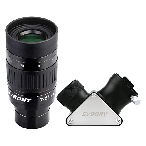 Ocular Zoom Para Telescopio Svbony Sv135 7-21mm.