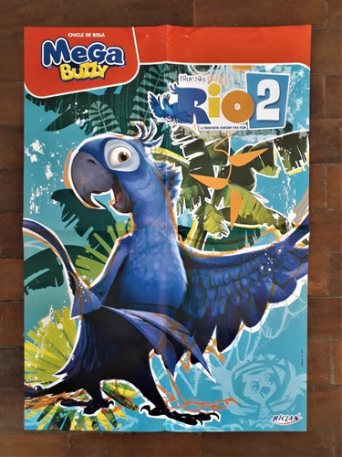 Album Buzzy Poster Blue Sky Rio 2 Completo + Embalagem Vazia