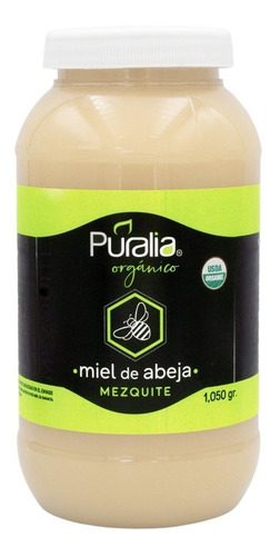 Miel Orgánica Puralia Mezquite Tarro 1050gr. 