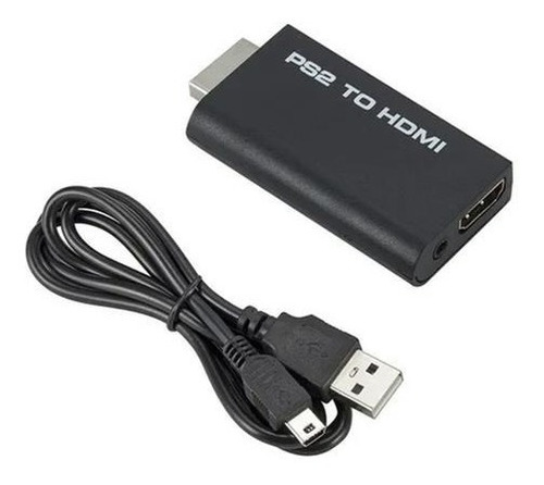 Adaptador Conversor Ps2 Audio Vídeo Av Para Cabo Hdmi