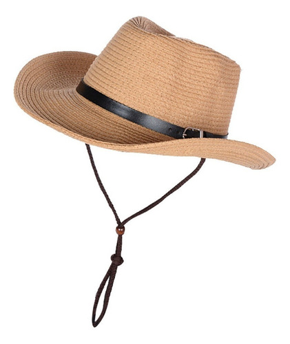A Sombrero De Sol De Paja Cubana Proteccin Uv Viaje Floppy