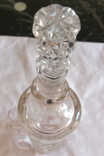 Antigua Botella De Cristal 0.65 L Redonda 35 Cm Vino/ Licor (Usado)