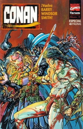 Conan: #4. Marvel Comics Forum. Planeta Deagostini. 1996.