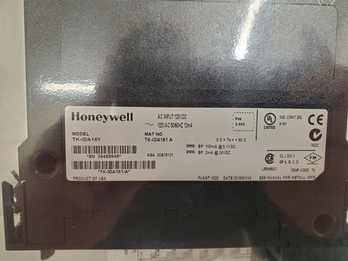 New Old Stock! Honeywell Digital Input Module Tk-ida161 Ccm