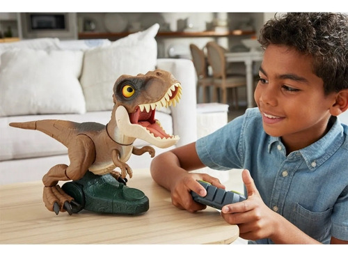 Jurassic World Figura De Acción T Rex Con Control Remoto
