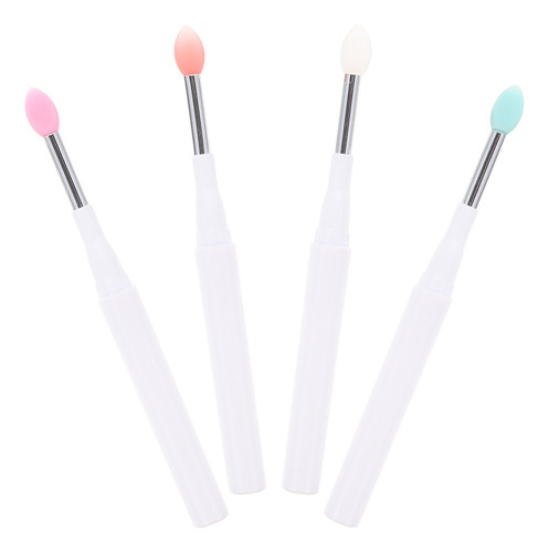 Pincel De Silicona For Labios Con Tapa Eyes 4