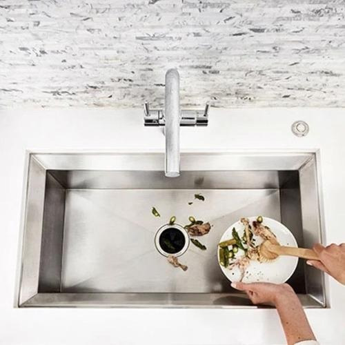 Triturador De Alimentos Aço Inox M66 75hp 127v Insinkerator