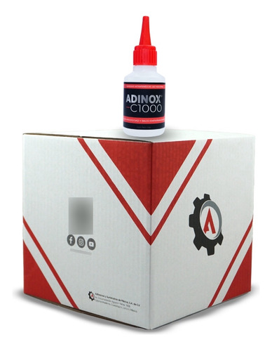 Caja Con 6 Botellas De Adinox® C1000 En 50g