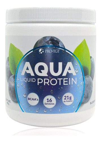 Aqua Liquid Protein Blueberry 400 Grs Protgt Zero Carbs