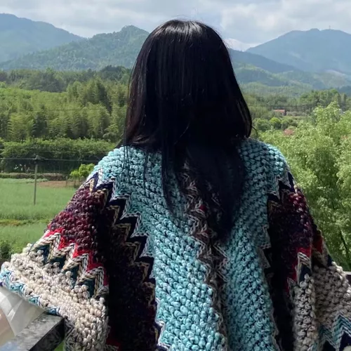 Poncho Mujer Chal Capa Invierno Borla Abrigo Tejido Capa, Moda de Mujer