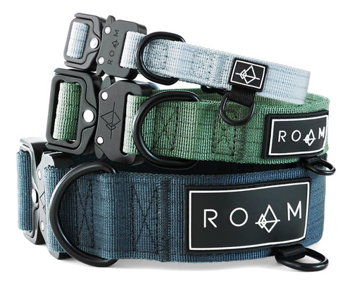 Hecho Para Roam Premium Dog Collar - Collar Ajustable De Nai