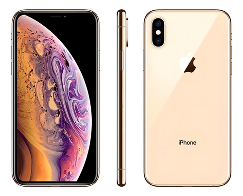 Iphone Xs Max 64 Gb Gold Vitrine Fotos Reais No Anuncio 100% Dourado (Usado)