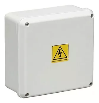 Caja Estanca Exterior Ip 65 Romax 20x20x10 Color Blanca