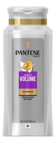 Pantene Champú Para El Cabello Pro V Sheer Volumen, Grueso.