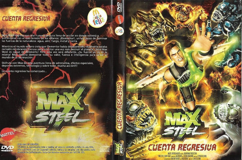 Max Steel Cuenta Regresiva Dvd Original