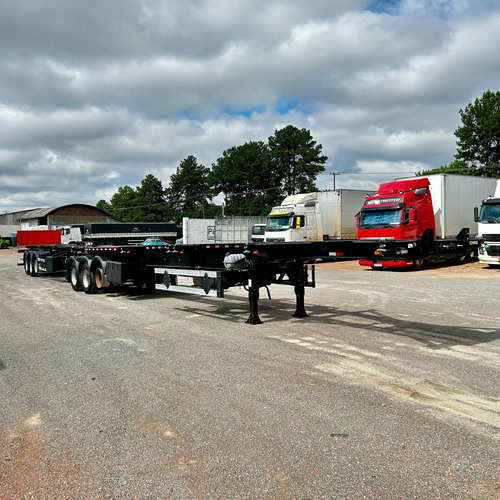 Carreta Porta Container Bitrenzão 30 Mts 12 Pinos -2024/2025