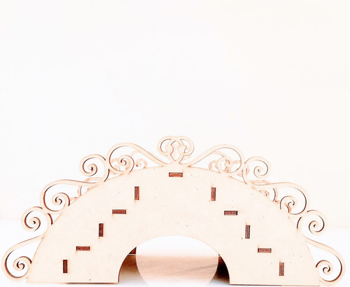 Candy Bar Puente Chupetines Souvenir - Mdf / Fibrofacil