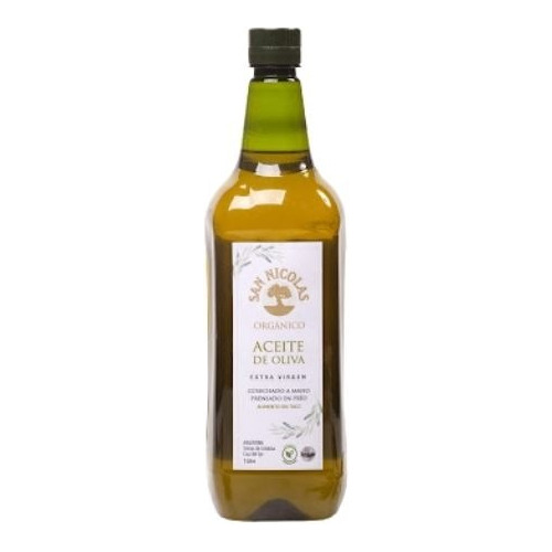 Aceite De Oliva Extra Virgen Orgánico ( Sin Tacc ) X 1 L 