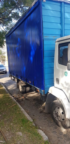 Camión Mercedes Benz 712 Con Caja Saider.