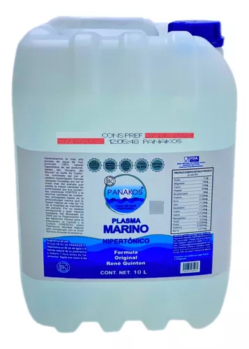 Agua de mar Hipertónica 10L