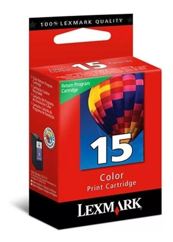 Cartucho De Tinta Lexmark 15 18c2110 Color 11611