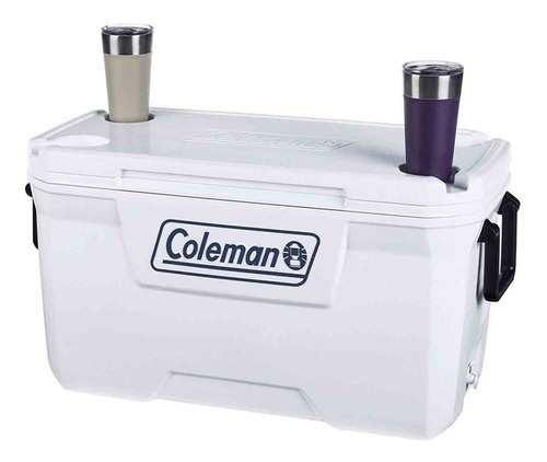 Hielera Cooler 70qt 100 Latas Asas Portavasos 66lts Coleman