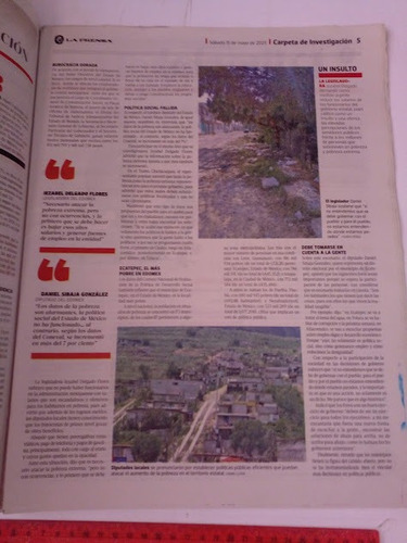 Revista Periodico La Prensa No 34543 Sab 13 De Mayo 2023 (Usado)