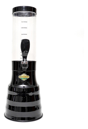 Kit 2 Torre Chopp 2l Base 4 Refil Preta Promoção Relâmpago