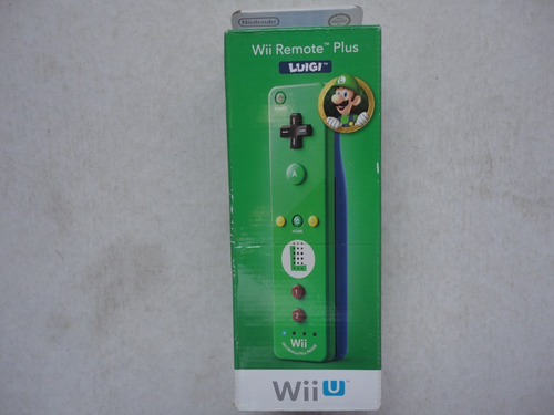 Control Wii Remote Edición Especial Luigi En Caja Wii Wii U (Usado)