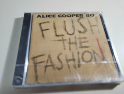 Alice Cooper - Flush The Fashion - Nuevo , Made In Eu. 