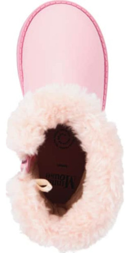 Bota Invernal Minnie Mouse Niñas Minnie Rosa