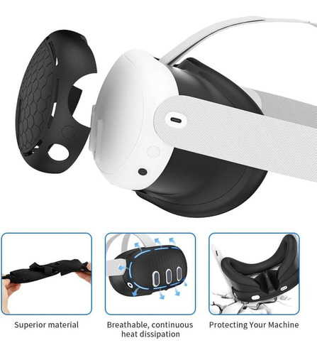 .. Juego De Protectores For Quest 3