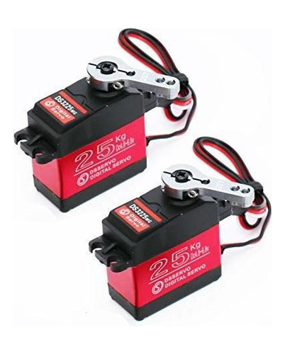 Youleke 2pack 25kg Alto Torque Rc Servo Digitalr Servo De En