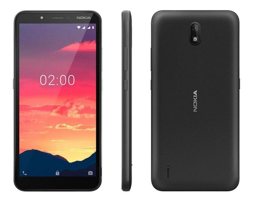 Celular Nokia C2 Novo 16gb/1gb Ram Dual Chip Tela 5.7  Black