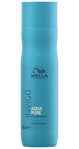 Shampoo Wella Invigo Aqua Pure 250 Ml
