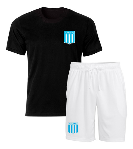 Conjunto Camiseta + Short Deportivo Racing Club
