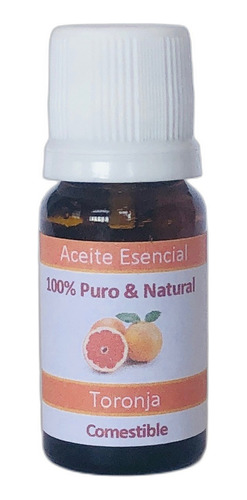 Aceite Esencial Toronja 100% Puro Natural Comestible 10ml