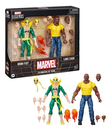 Marvel Legends Series Iron Fist & Luke Cage, Quadrinhos Marv