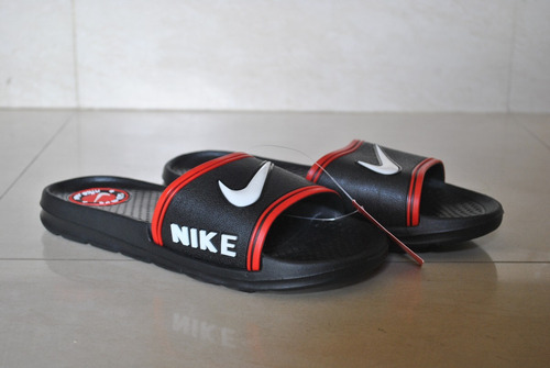 Kp3 Cholas Pantuflas Nike Negro / Rojo Solo Talla 40