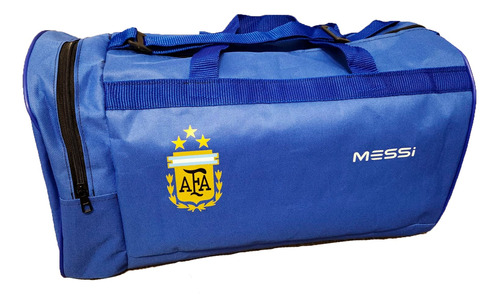 Bolso Deportivo Equipos De Futbol Messi Afa Boca River Etc