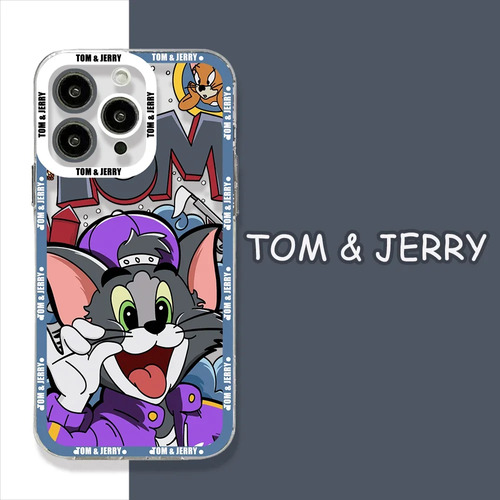 Funda De Teléfono J-jerrys Mouse Tom Cat Para iPhone 15 14 1