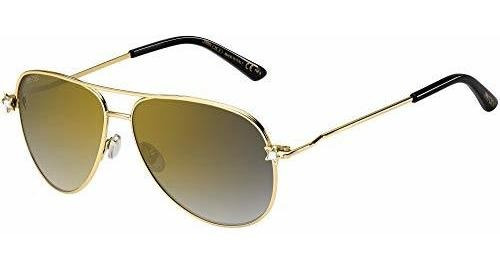 Jimmy Choo Sansa S Gold Grey Gold Shaded 58 13145 Mujer...