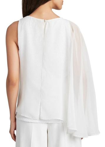 Blusa Fina + Capa Marca Tahari Premium Ideal Fiesta